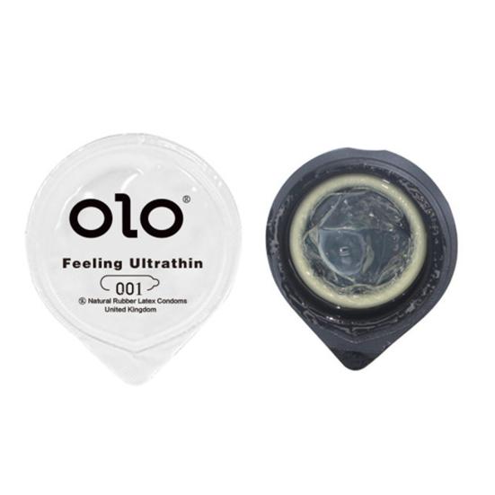 10Pcs Ultra Thin Latex Adult Contraception Hyaluronic Acid Lubricating Condoms