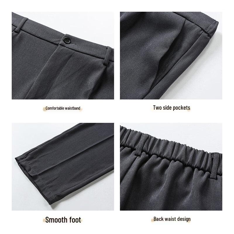 Jeanswest Men's Casual Loose Straight Trousers