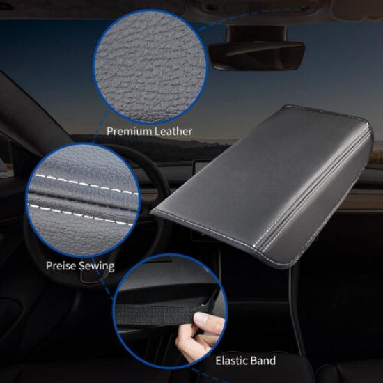 Car Armrest Box Cover for Tesla Model Y Model 3 2017-   2024