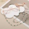 Women Glasses Chain Colorful Faux Gemstone Eyeglass Chain Retro Beaded Sunglass Strap Eyeglass Lanyards for Spectacle Reading Glasses