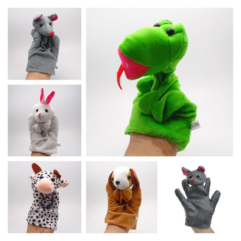 Cute Animal Plush Hand Puppets For Kids Soft And Safe Gift Idea For Play And Decoration 20cm Height