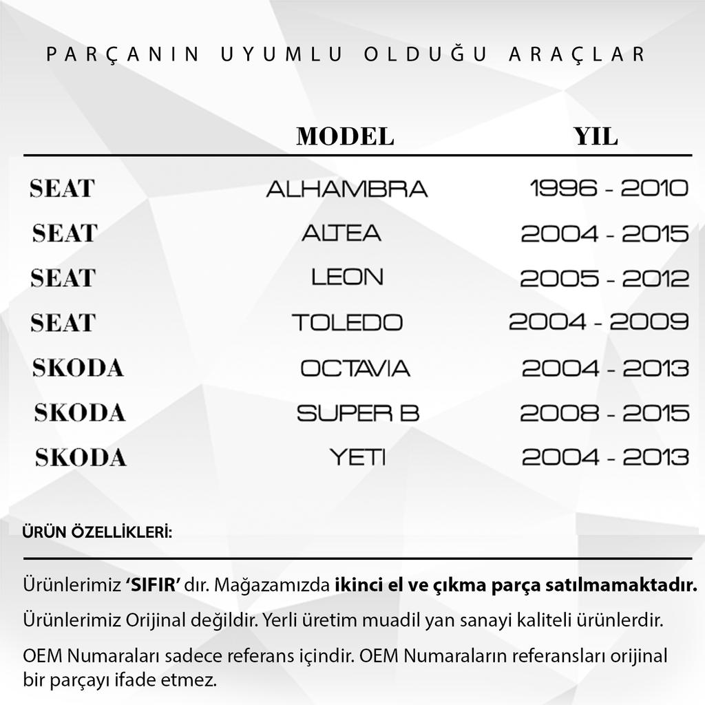 T-Distributor Water Pipe for Seat Leon, Skoda Octavia, Super B