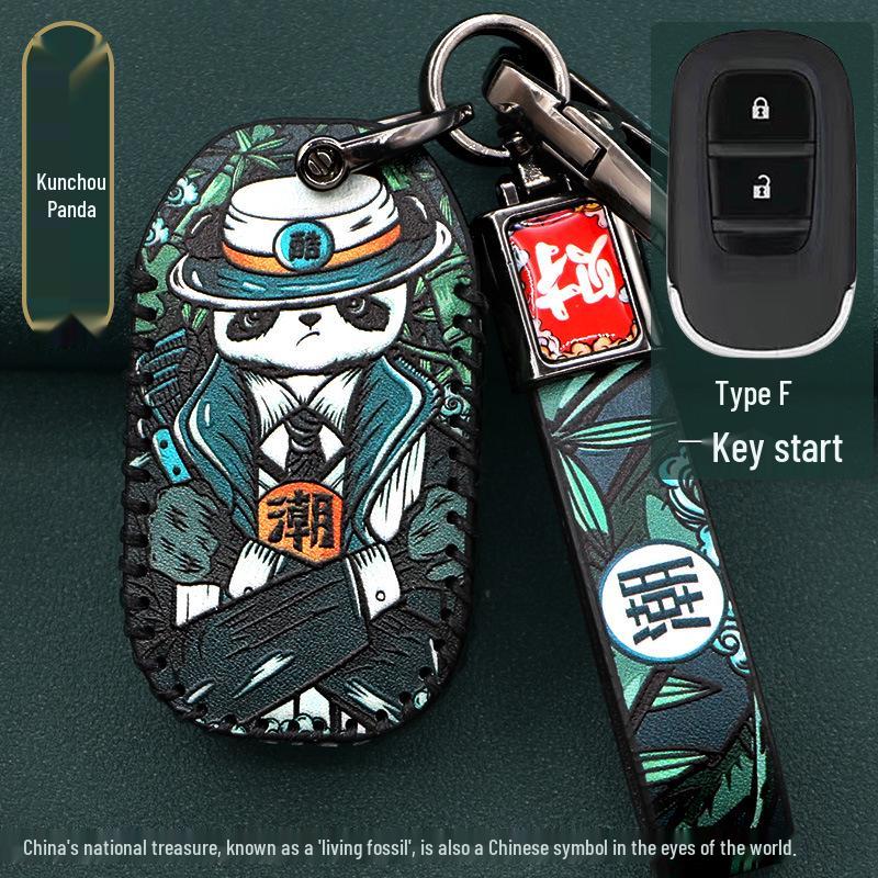 CRV Key Case for 11th Gen Accord, Civic, XRV, Haoying, & Xingge Remote Control Shell Buckle Set