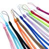 100Pcs Long Neck Hanging Rope Fine Lanyard Safety Rope For Keys ID Card Holder Phone Camera  of Simple Colored Keychain