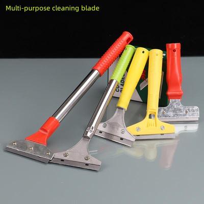 Reinigungsmesser, Glaskleber-Entfernungsschaber für Fliesenböden und -nähte, Kunststoff-Aluminiumlegierungsschaber
