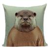 Cute Cartoon Animals Koala Panda Bear Polyester Sofa Home Pillows Cover Decorative Cushion Cover Almofadas Pillowcase