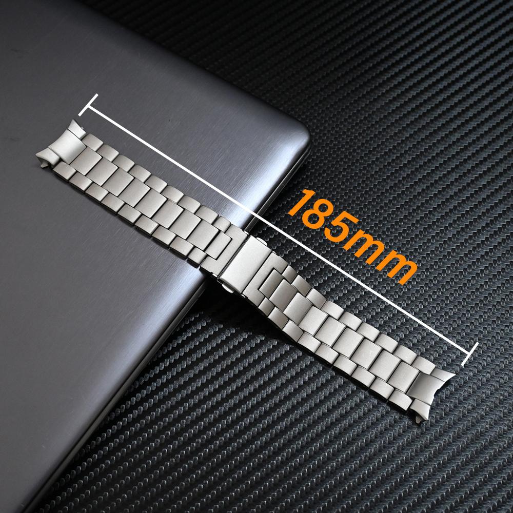 Metall-Titan-Armband für Samsung Galaxy Watch FE 7 6 5 4 40mm 44mm 6Classic 47mm 43mm Lückenloses Armband für GALAXY 5Pro 45mm Armband