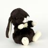 Starchild Plush Toy Lop Ear S Dark Brown
