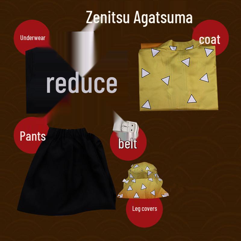 Demon Slayer Cosplay: Tanjiro, Nezuko, Zenitsu, Giyu, Shinobu - Available Now