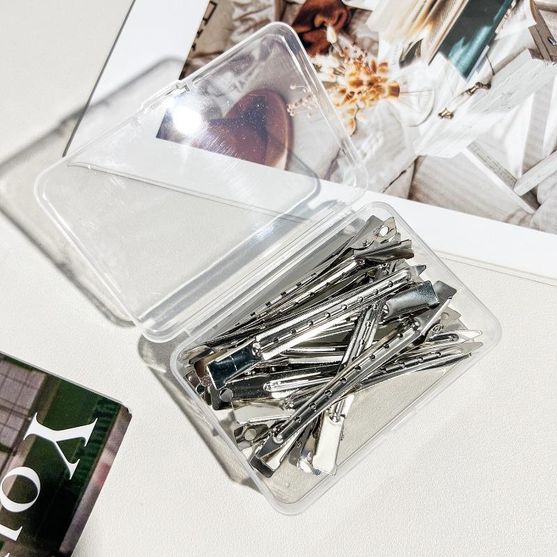 Hair Root Fixation Fluffy and Seamless Clips Stylist Positioning Duckbill-shaped Clips High Bangs and Cranial Top Clips