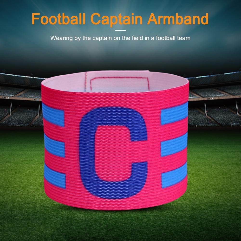 1-5 Stück Fußball Kapitän Armband für Kind Erwachsene Verstellbar Fußballtraining Fußball Anführer Armband Armreif Fußballzubehör