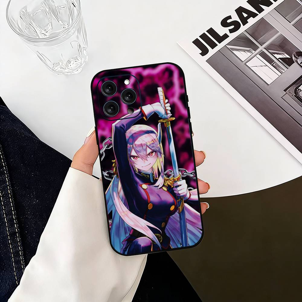 C-Chained S-Soldier  Phone Case For iPhone 17,16,15,14,13,12,11 Plus,Pro Max,XS,Soft Silicone Black Cover