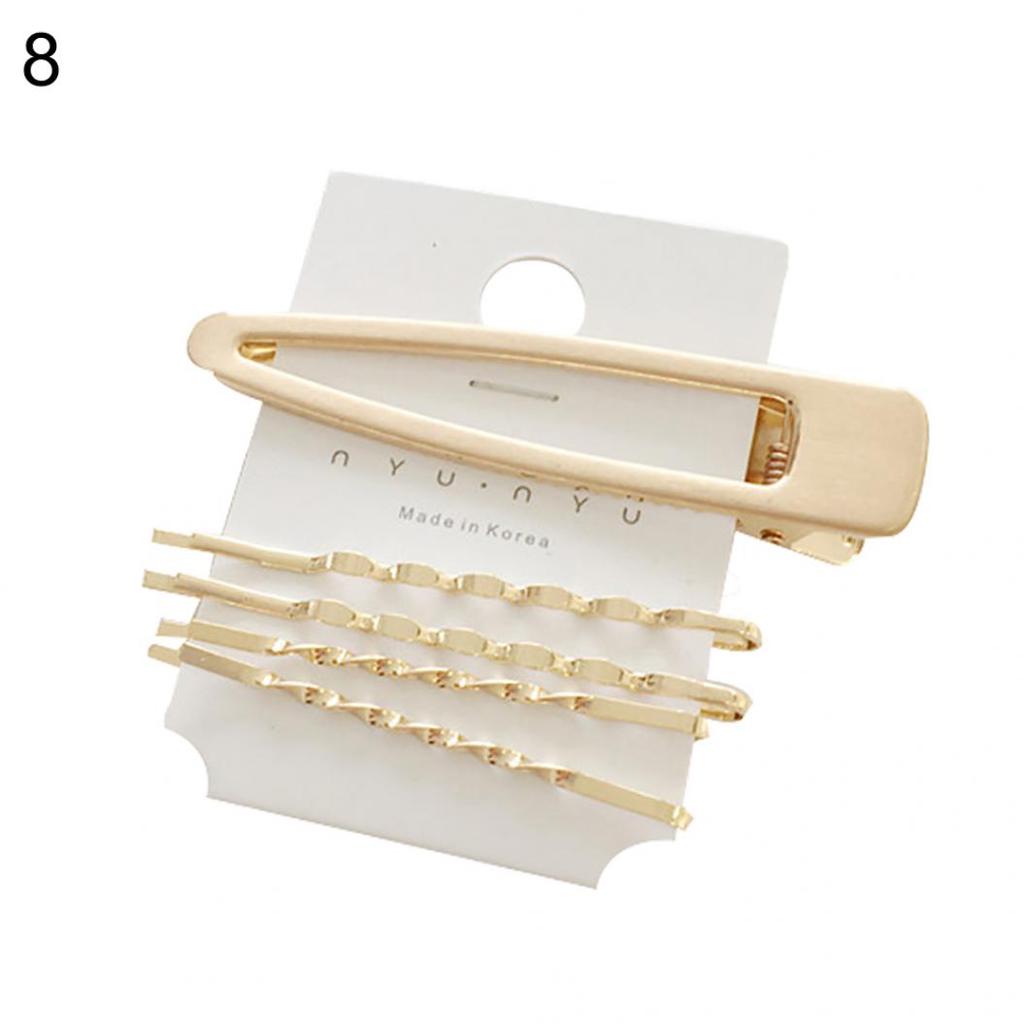 4 Teile/satz Süße Faux Perle Metall Haarspange Frauen Haar Seite Clip Haarnadel Kopfbedeckung