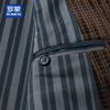 ROMON Men's Autumn/Winter Casual Business Blazer with Knitted Lining