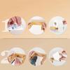 Bamboo Wall Mounted Toilet Paper Holder,Wooden Toilet Paper Holder,Adhesive Bathroom Tissue Holder,Wood Toilet Paper Roll Holder