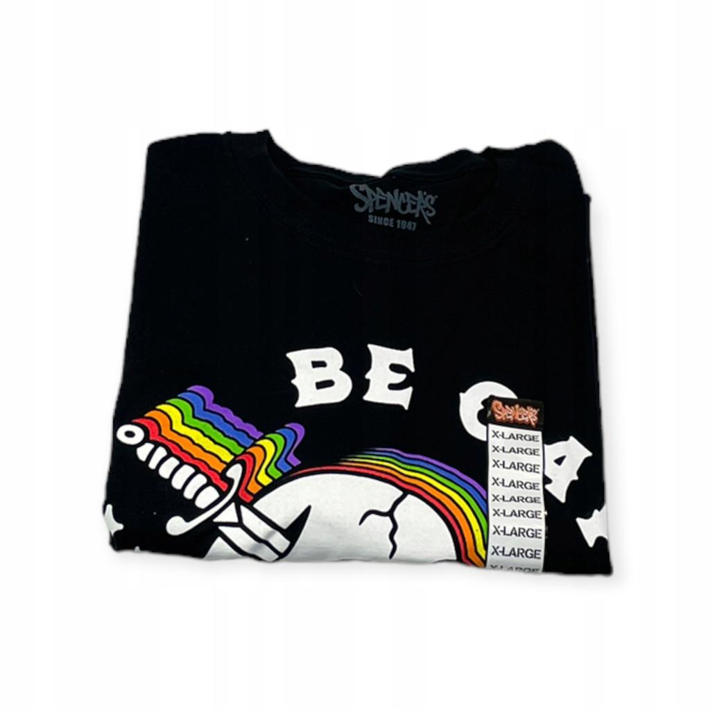 Koszulka T-shirt męski okrągły dekolt SPENCER'S SINCE 1947 XL