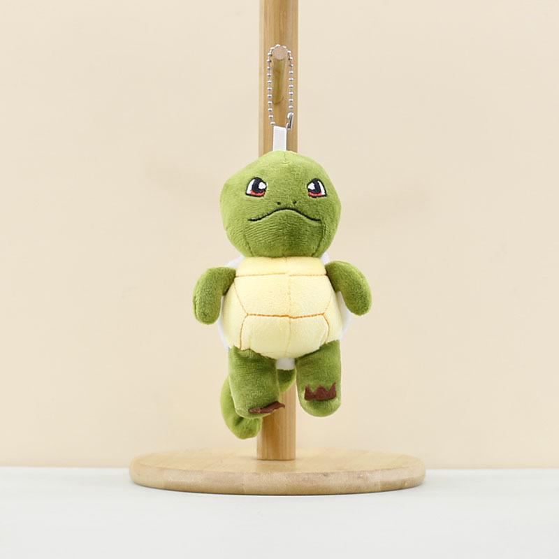 

Plush Eyecatching Mini Turtle Soft Toy Keychain Adorable Companion For Bags And Dolls зелений