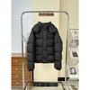 Womens Thick Hooded Puffer Jacket With Detachable Hood 80-85% Duck Down Fill Loose Fit Warm Winter Coat