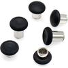 6 Pack Swap Magnetic Thumbstick Set Replacement for Xbox One Elite Controller Analog Sticks Black