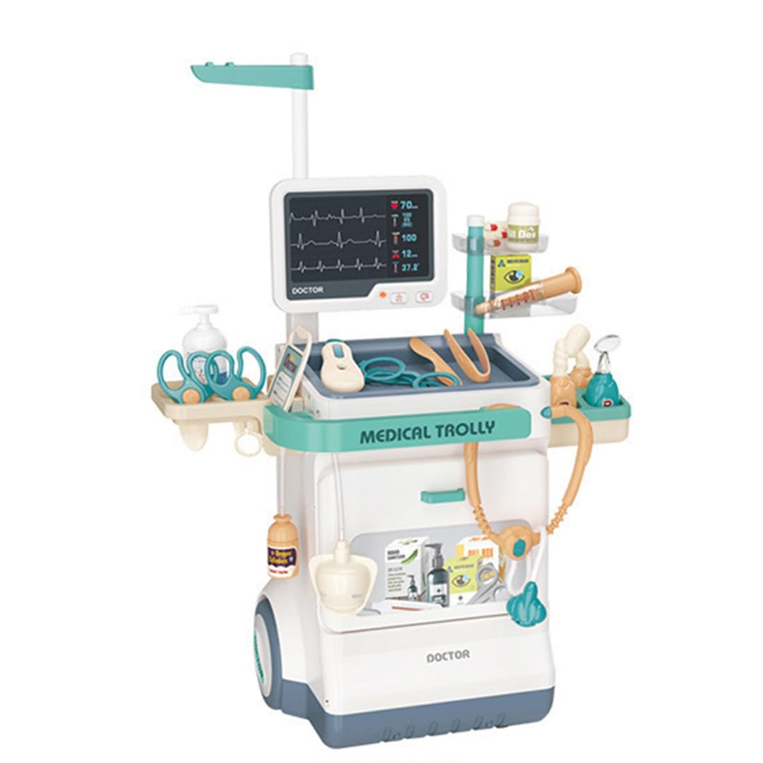 

TOMMYFIELD Play Doctor Stethoscope Toy Medical Table Doctor Realistic X-ray (90) [Item]