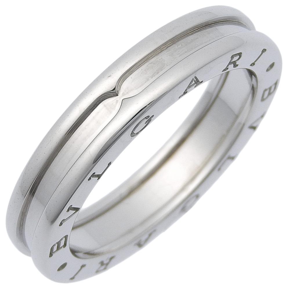 

BVLGARI B-Zero1 Ring Be zero one 1 band K18 white gold #9.7(US Size) 8.5g mens Used
