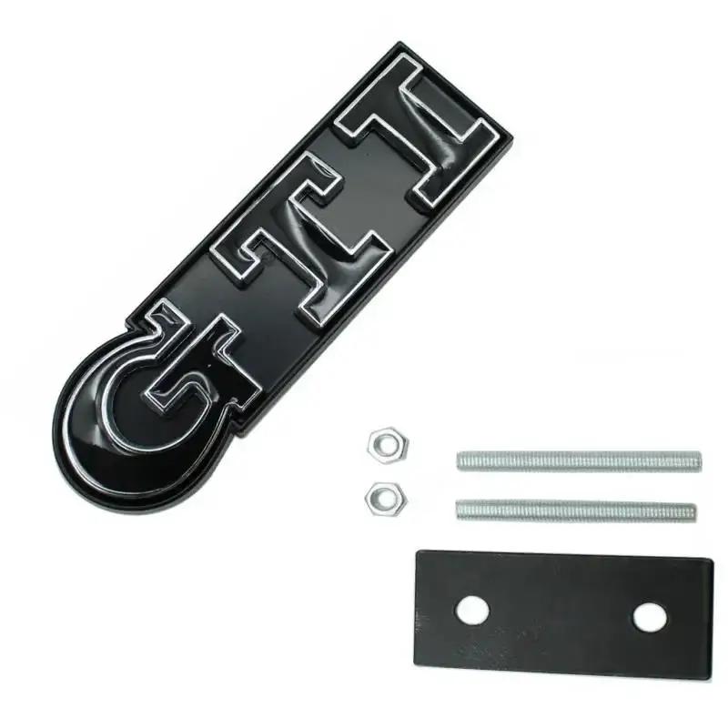 BRK1 VW 2026 Heißes Auto Frontgrill Abzeichen Emblem Heckklappe Aufkleber 3D Metall Logo Für Volkswagen VW GTI Polo Golf 4 5 6 7 MK2 MK3 MK4 M kp2
