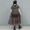 XITAO Hollow Out Patchwork Trend Dress HQQ2510