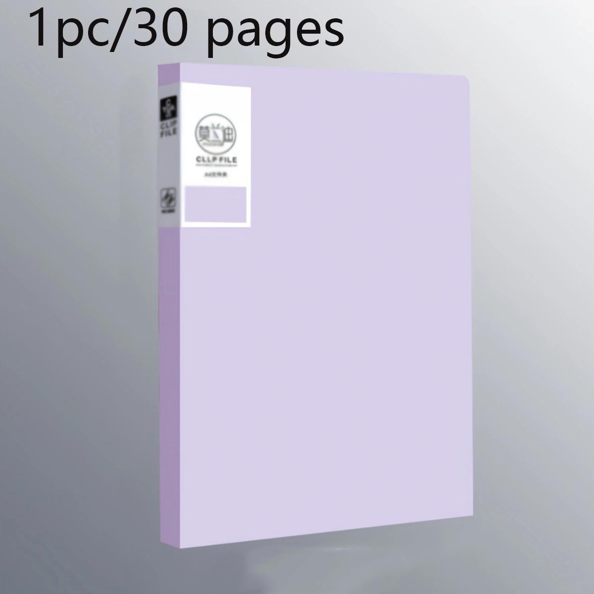 

Папка-портфолио для художественных работ формата А4, повышенной прочности, 30 карманов, для демонстрации художественных работ, книга для презентаций документов, органайзер и протектор