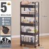 Miling 5-Tier Mobile Storage Cart