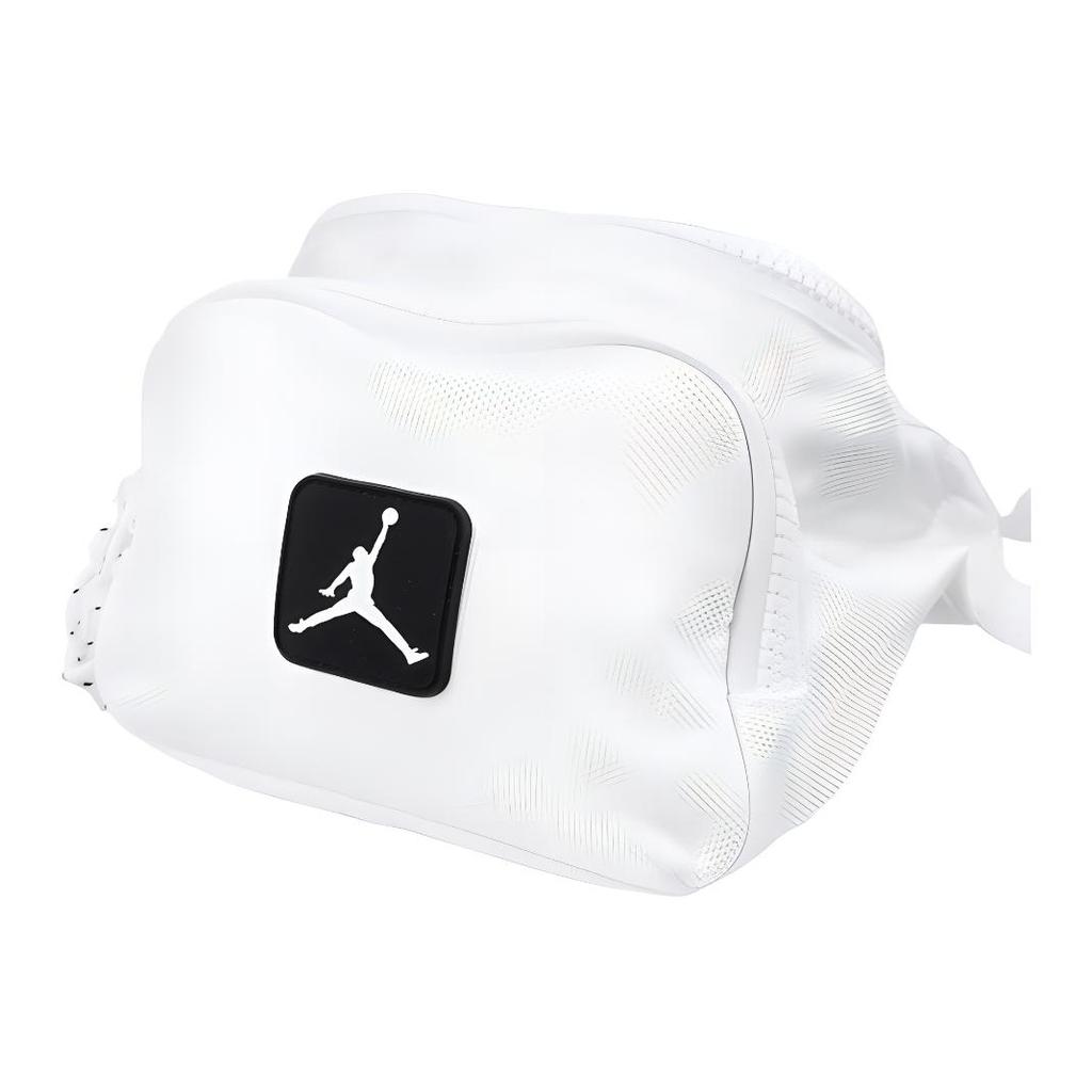 Jordan Sport Trend Polyester Crossbody Brust Hüfttasche Unisex Taschen Reinweiß JD2413011AD-003