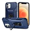 KEYSION Nárazuvzdorné pouzdro pro iPhone 11 Pro Max, vysouvací kryt s ochranným kroužkem pro objektiv fotoaparátu, stojánek, zadní kryt pro iPhone XS Max X XR