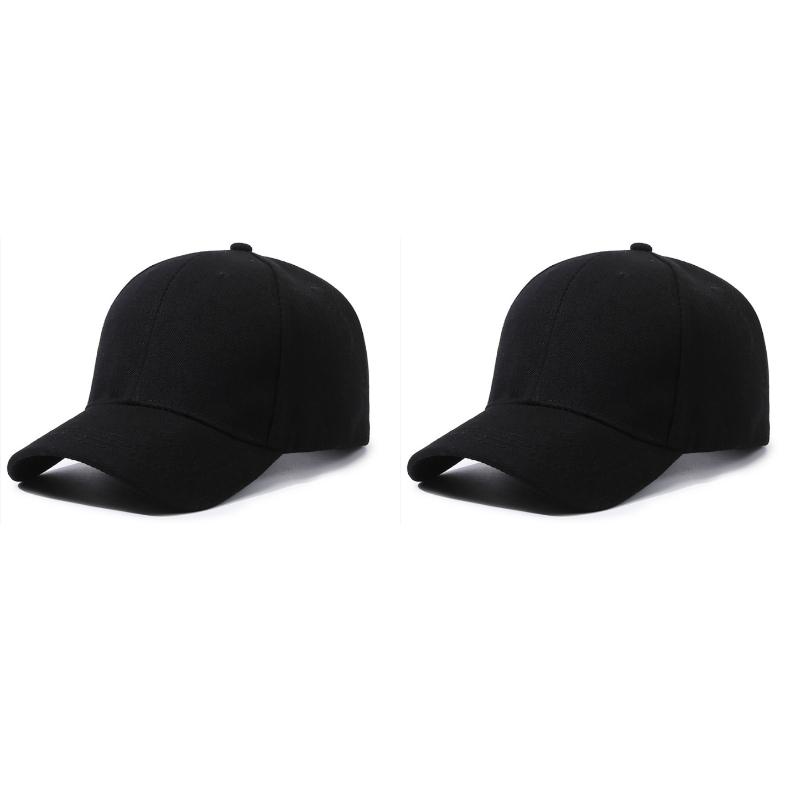 8pcs Adjustable Hat Solid Color Kids Baseball Cap Boy Girl Solid Color Cotton Adjustable Hats Snapback Hip-Hop Sun Hat Wholesale