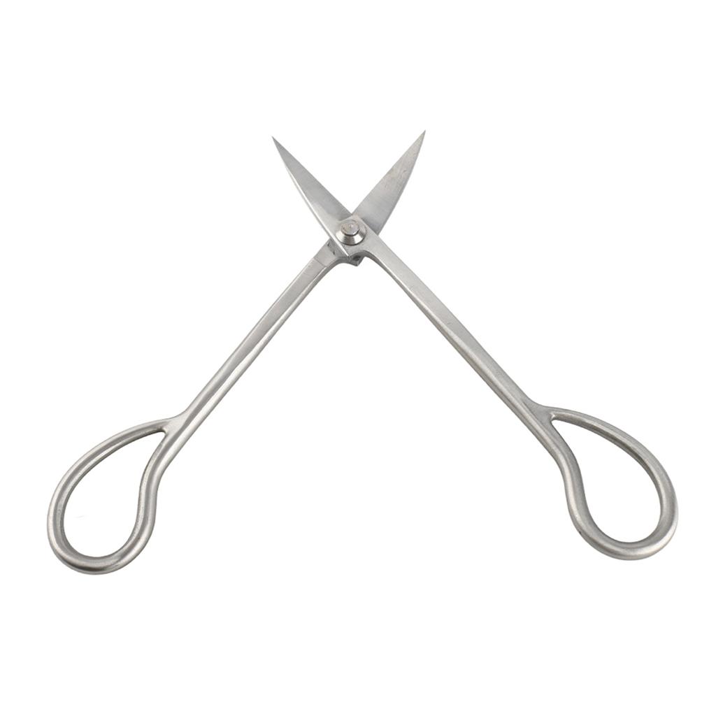 Stainless Steel Bonsai Scissors Bonsai Shear Long Handle Scissors 185mm