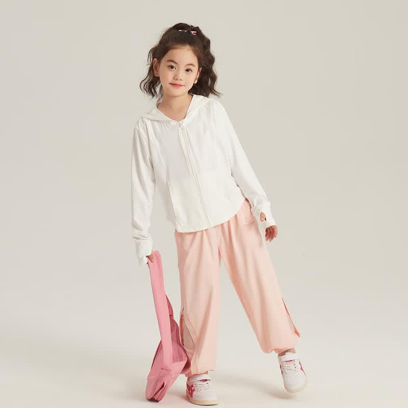 Girls' UPF50+ UV Protection Summer Sun Jacket
