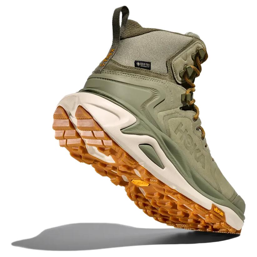 HOKA Kaha 3 GORE-TEX Sea Moss Herresneakers Grønn Havremelk 1162530-SMLK