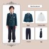 British Style Spring/Autumn Three-Piece Kindergarten & Primary School Uniform Set