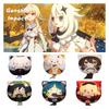 Genshin Impact Cartoon Spherical Plush Doll Pillow Pendant Soft Cushion Stuffed