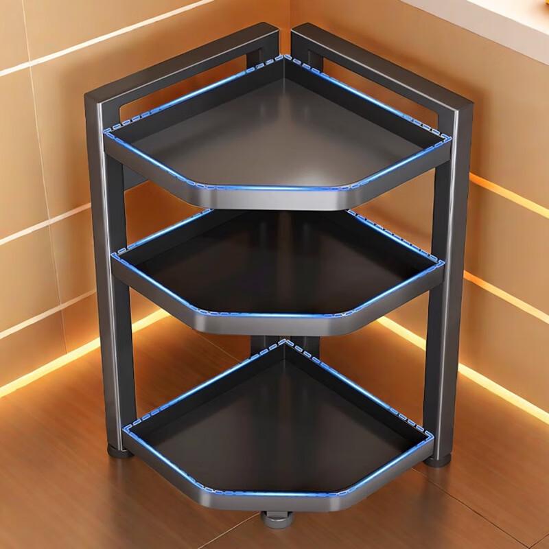 Tingle 3-Tier Corner Countertop Spice Rack