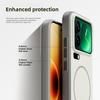 Custodia Rigida in Silicone Magnetica per Ricarica Wireless, Cover Posteriore Protettiva per Xiaomi Mi 17 Pro Max