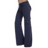 Pants Strong Elastic Buttons Sweatpants Strong Elastic Yoga Pants for Sports