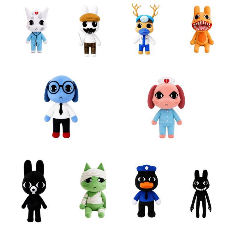 Animal Hospital Plush Toy Horror Game Animal Hospital Anomaly Cat Dog Penguin Bunny Animal Hospital Accessories Birthday Gift