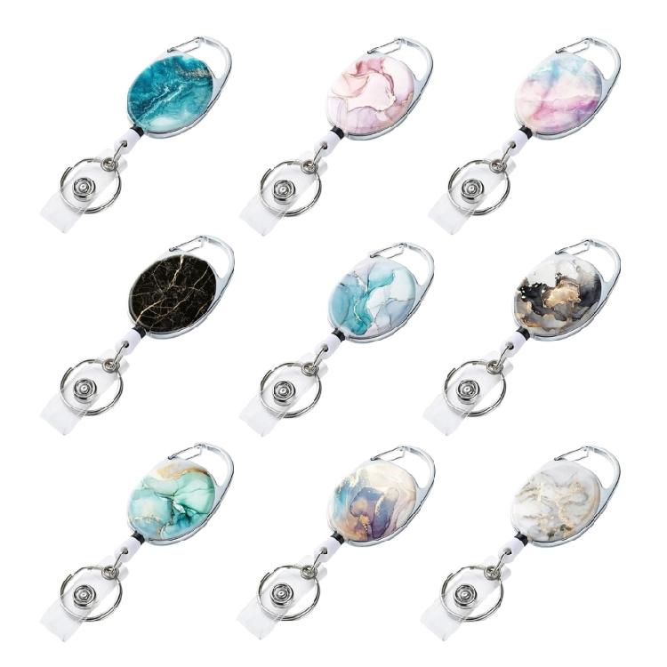 Quality Retractable Keychains Badges Holder for Keyring Card Badges Holder