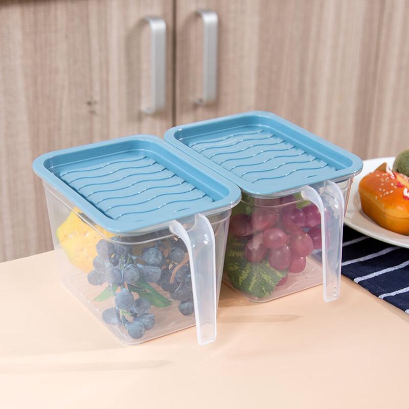 

Zhi Shi Stackable Refrigerator Food Storage Container with Lid