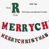 Santa Claus Christmas Bunting: Hanging Ornaments for Shop Window and Scene Decoration