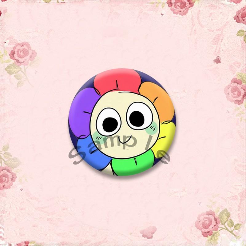 Game Peripheral Characters Brooches on Clothes Pebble Shelly Bobette Vee Cartoon Badge Collectible Lapel Pins Fans Jewelry Gifts