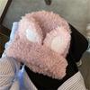 Rabbit Ears Beanie Hat Winter Warm Bonnet Caps Fashion Plush Hat  Outdoor