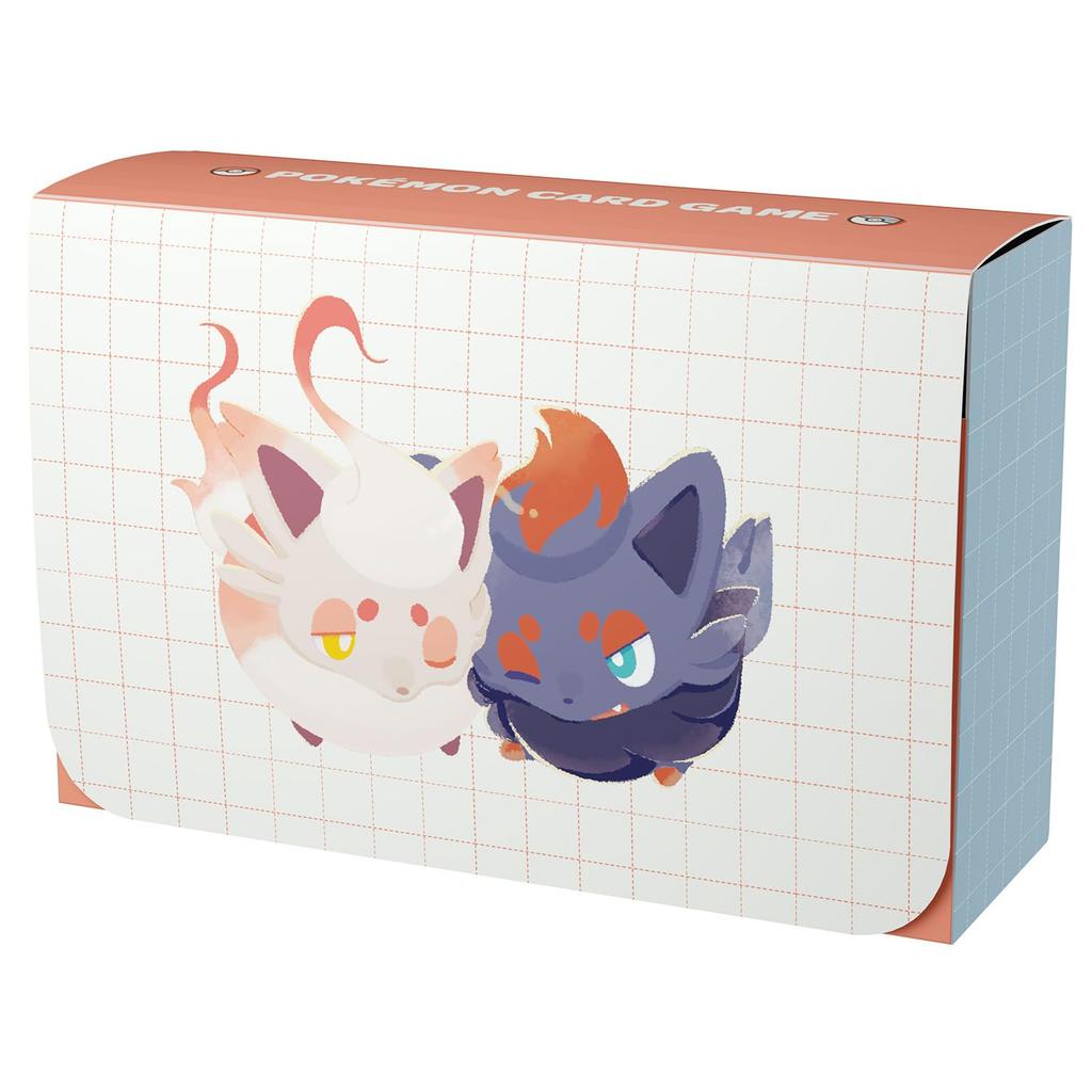 Pokémon Center Original Pokémon Card Game Double Deck Case: Zorua & Hishi Zorua