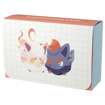 Pokémon Center Original Pokémon Sammelkartenspiel Doppeldeckbox: Zorua & Hishi Zorua