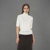ACUD Turtle Neck Ribbed Knit_Ivory