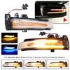 2pcs Dynamic Turn Signal LED Light Side Mirror Indicator For Mercedes Benz W204 CLA A B C E S GLA GLK CLS Class W176 W212 Bulbs 7